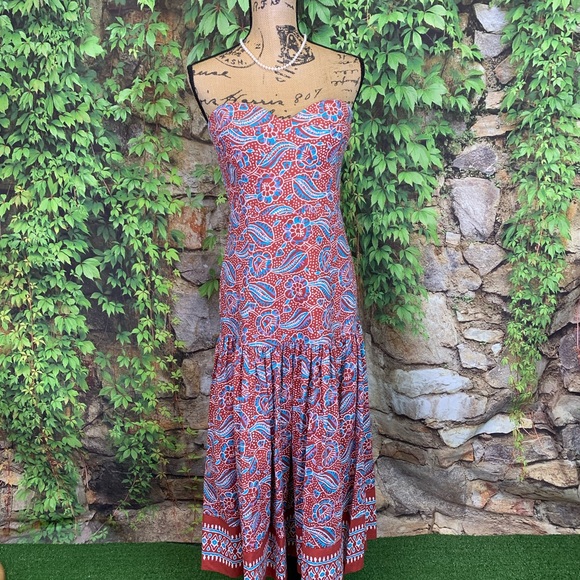 NWT VERONICA BEARD Fiore Print Midi Dress, 8 - Picture 4 of 16